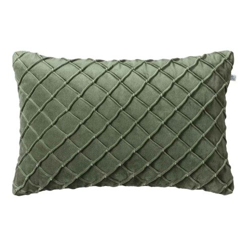 Chhatwal & Jonsson samettityyny Deva Forest Green 40x60cm