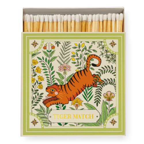safety matches tulitikut green tiger
