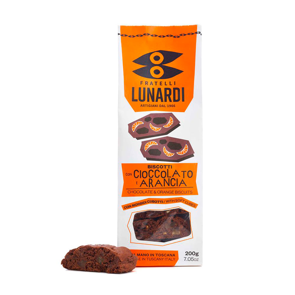 Fratelli Lunardi Biscotti appelsiinisuklaa
