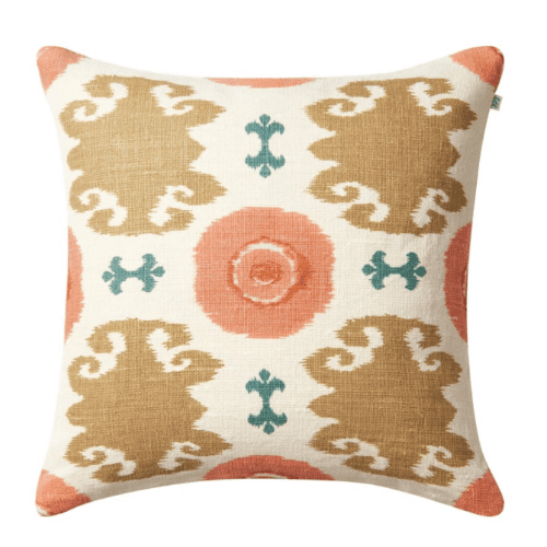 Chhatwal Jonsson pellavatyyny Mahal rose orange