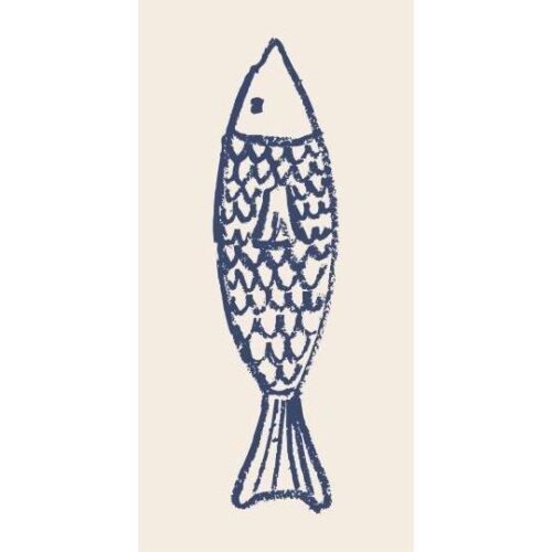 IBL paperiservetti fish