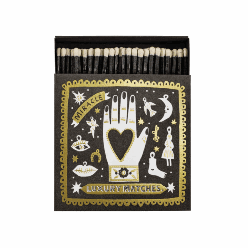 Safety Matches tulitikut Miracle Black
