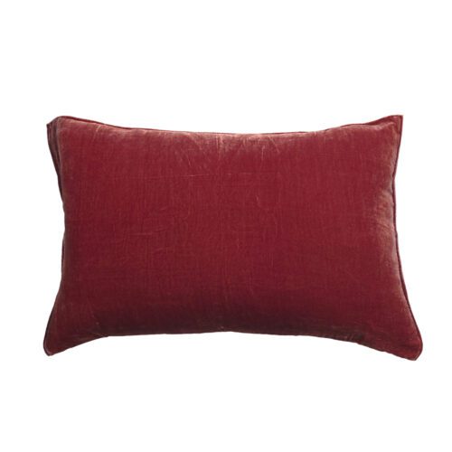 Silkkisamettityyny 40×60 dark rose