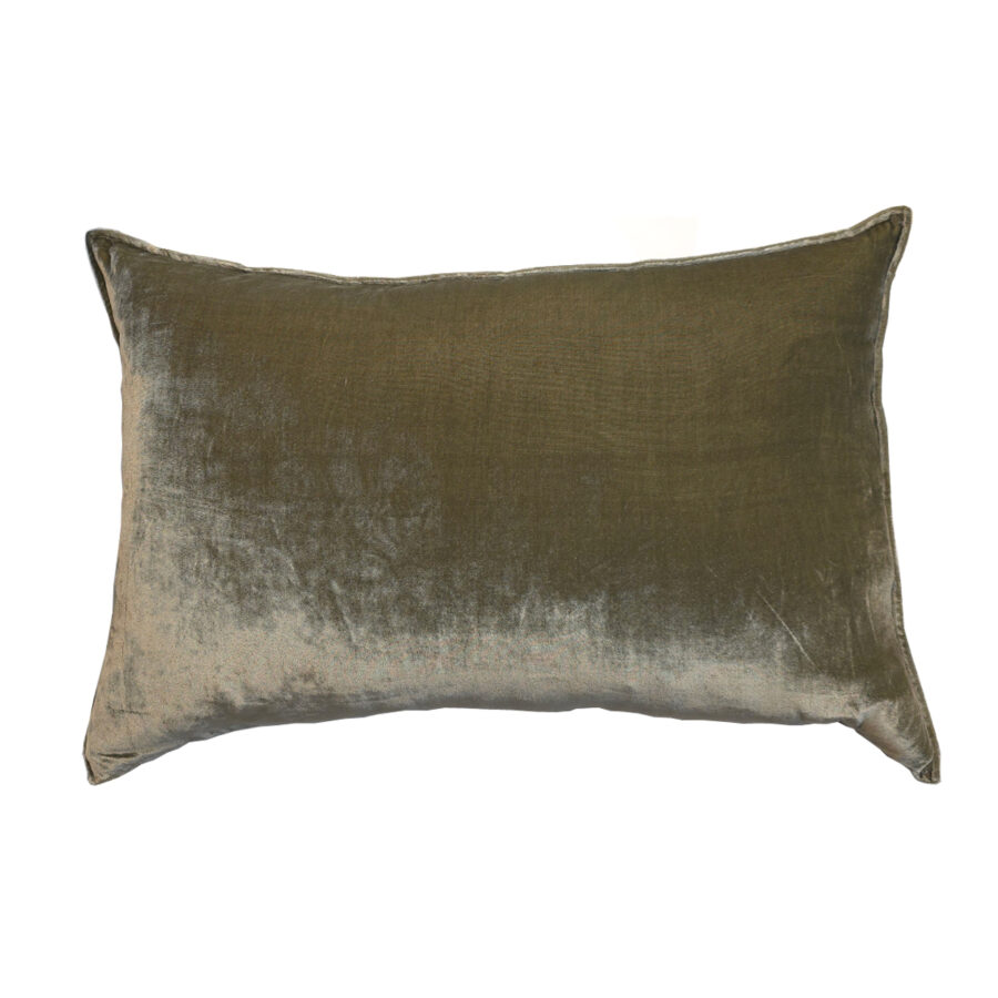 Silkkisamettityyny 40×60 salvian vihreä