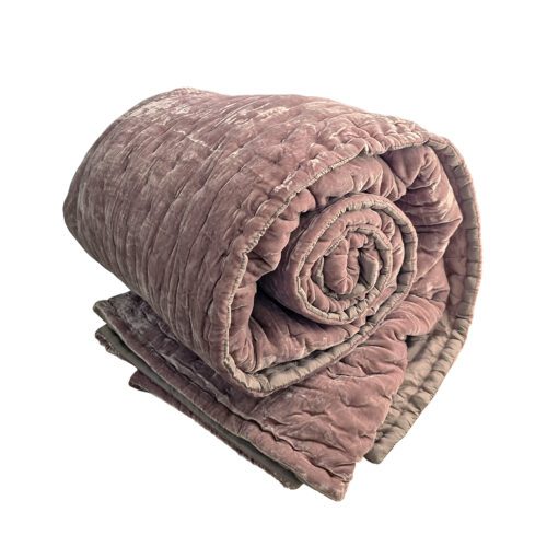 Moko silkkisamettipeitto olr rose 240×260