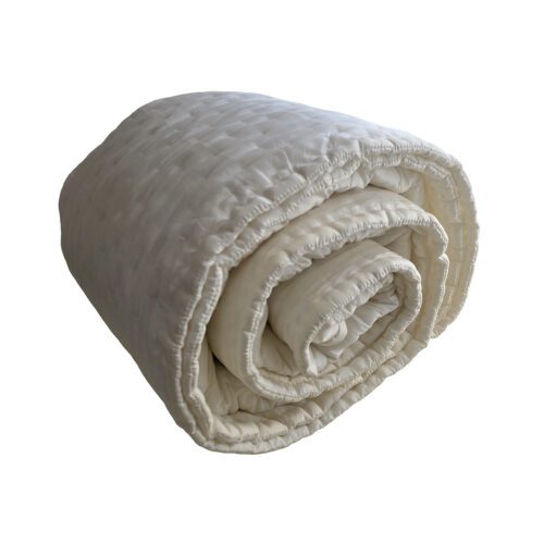 Moko silkkipeitto valkoinen 240x260