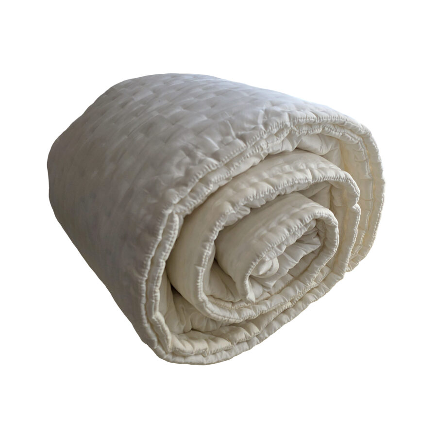 Moko silkkipeitto valkoinen 240x260