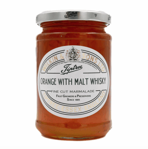 Appelsiinimarmeladi mallasviskillä maustettuna