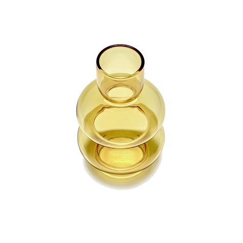 Serax maljakko Bubble keltainen