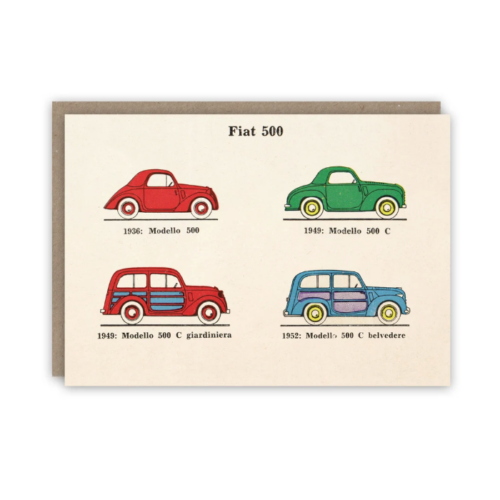 Kortti Fiat 500