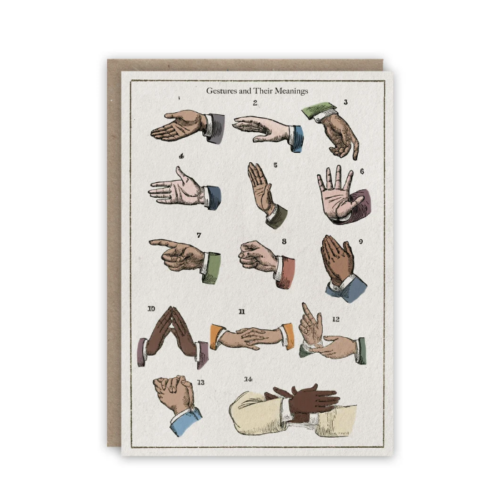 Kortti Gestures and their meanings