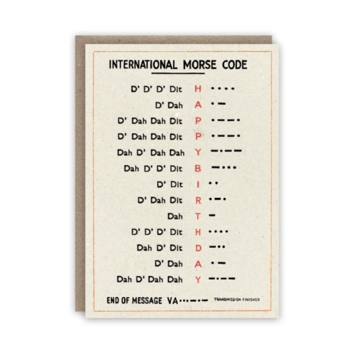 Kortti International Morse code