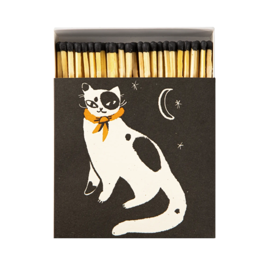 Safety Matches tulitikut Black Spotted Kitten