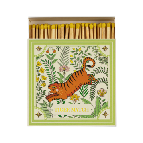 Safety Matches tulitikut Green Tiger