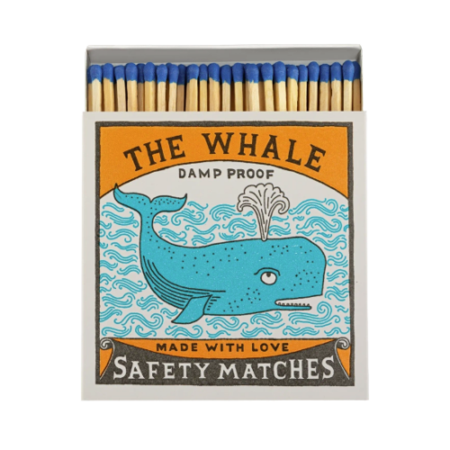 Safety Matches tulitikut The Whale